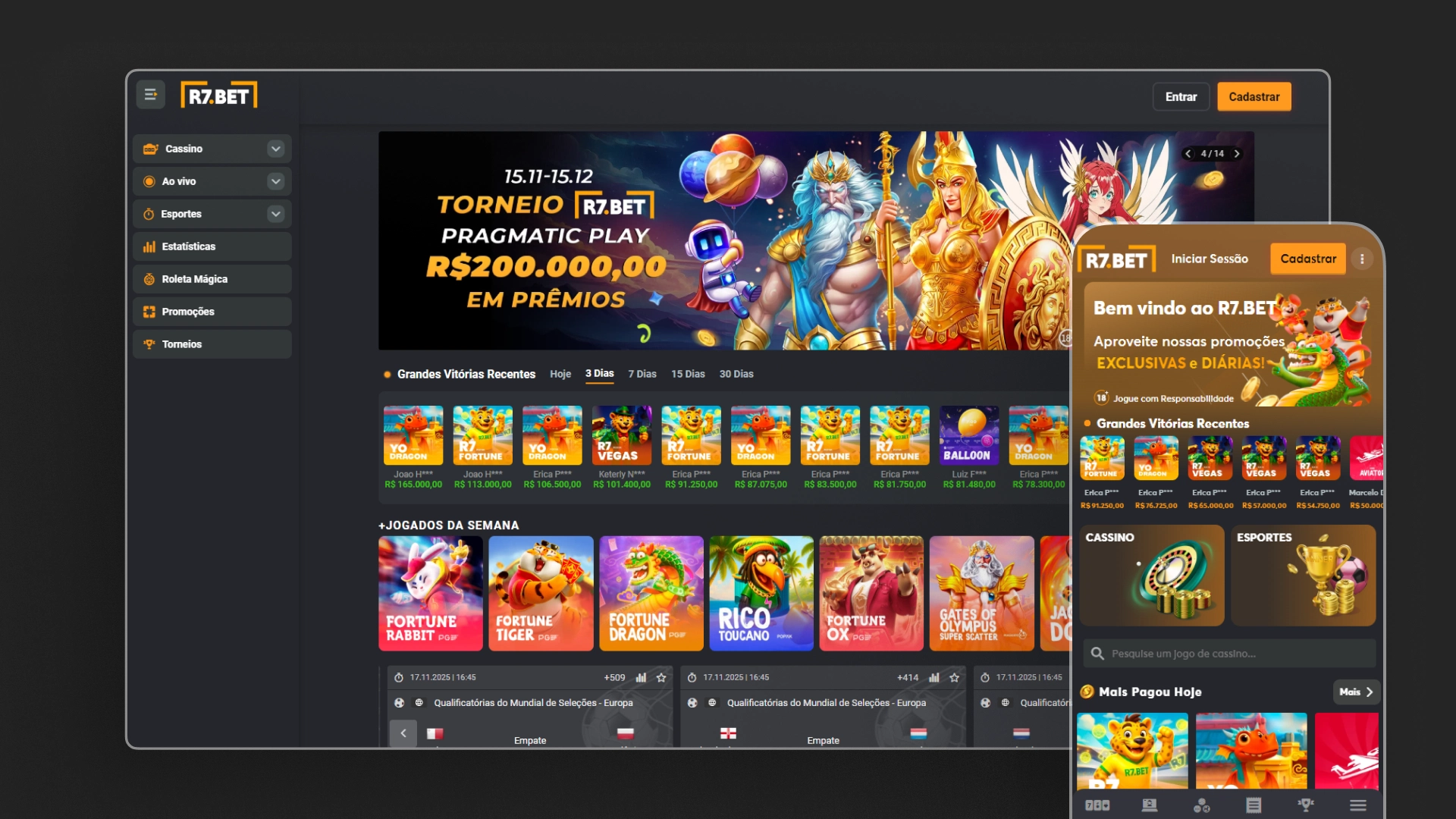 imagem captura cadastro r7bet