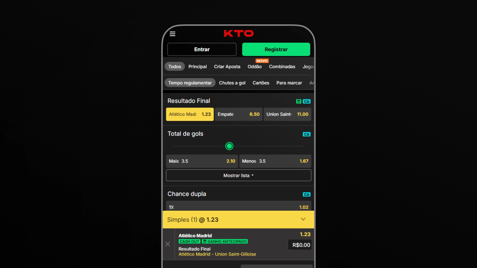 imagem mobile recurso pagamento kto