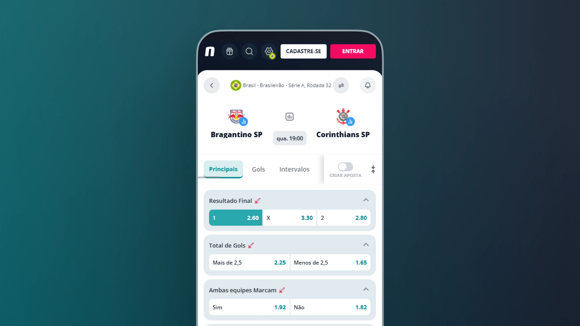 imagem mobile recurso pagamento novibet