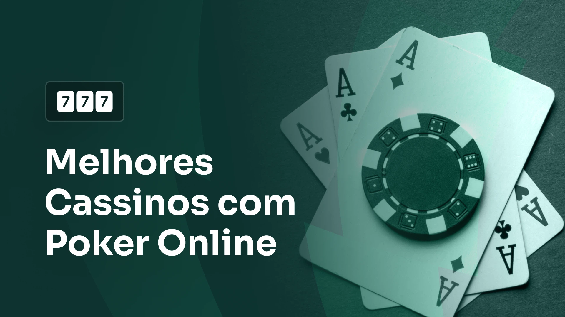 imagem destaque Melhores Cassinos poker Online