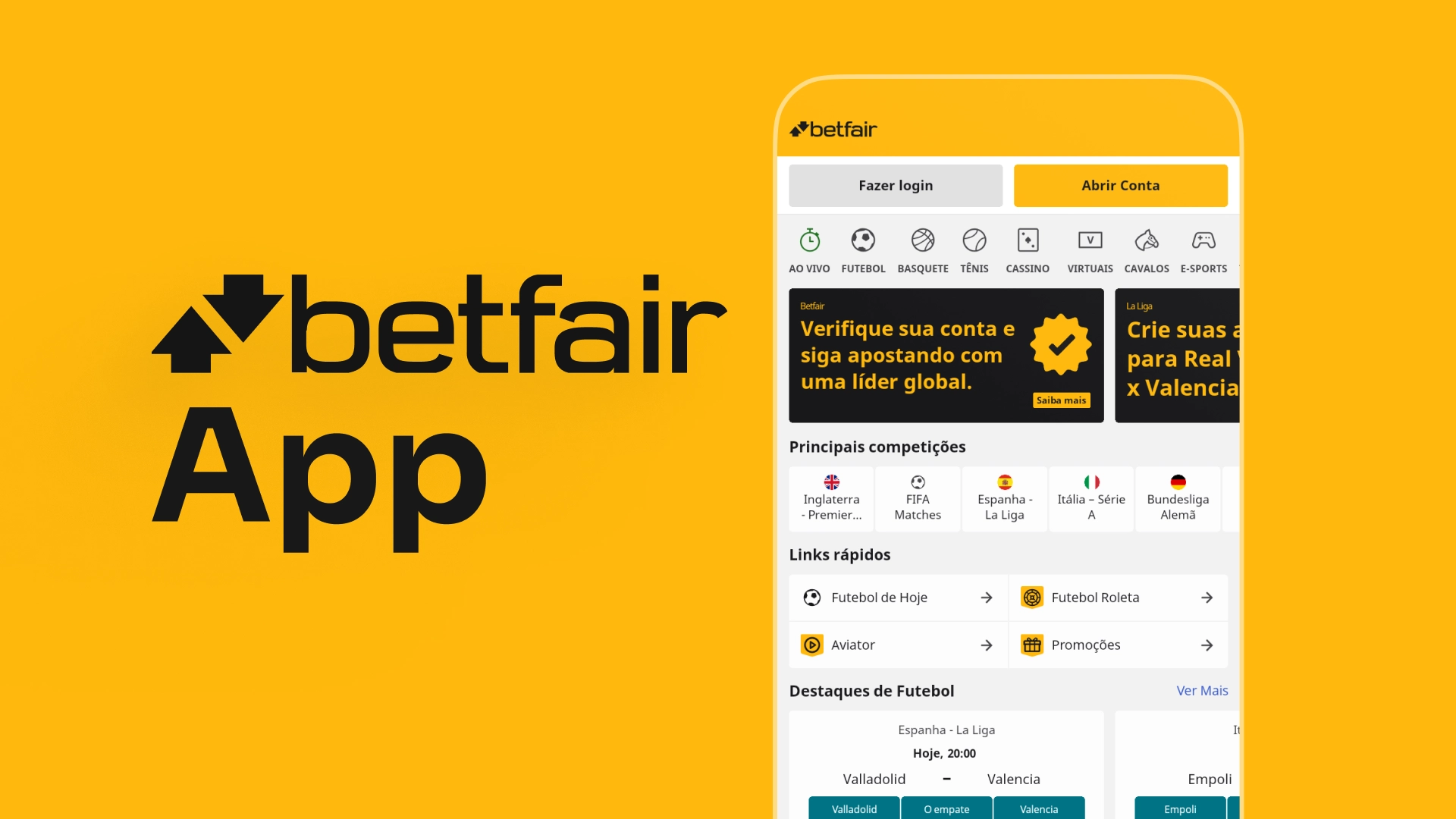 imagem destaque app betfair