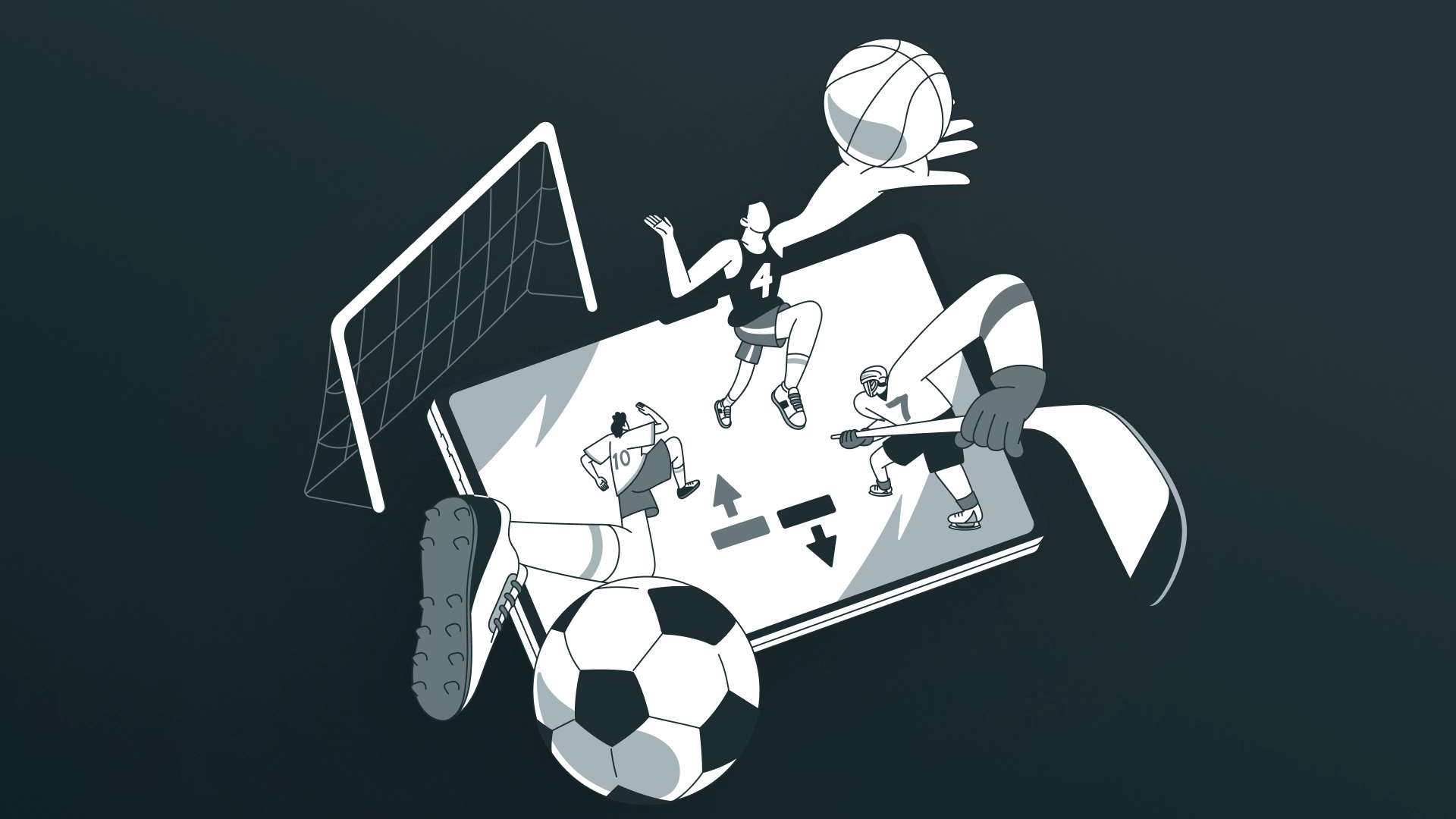 imagem ilustrativa modalidades esportivas VeraBet