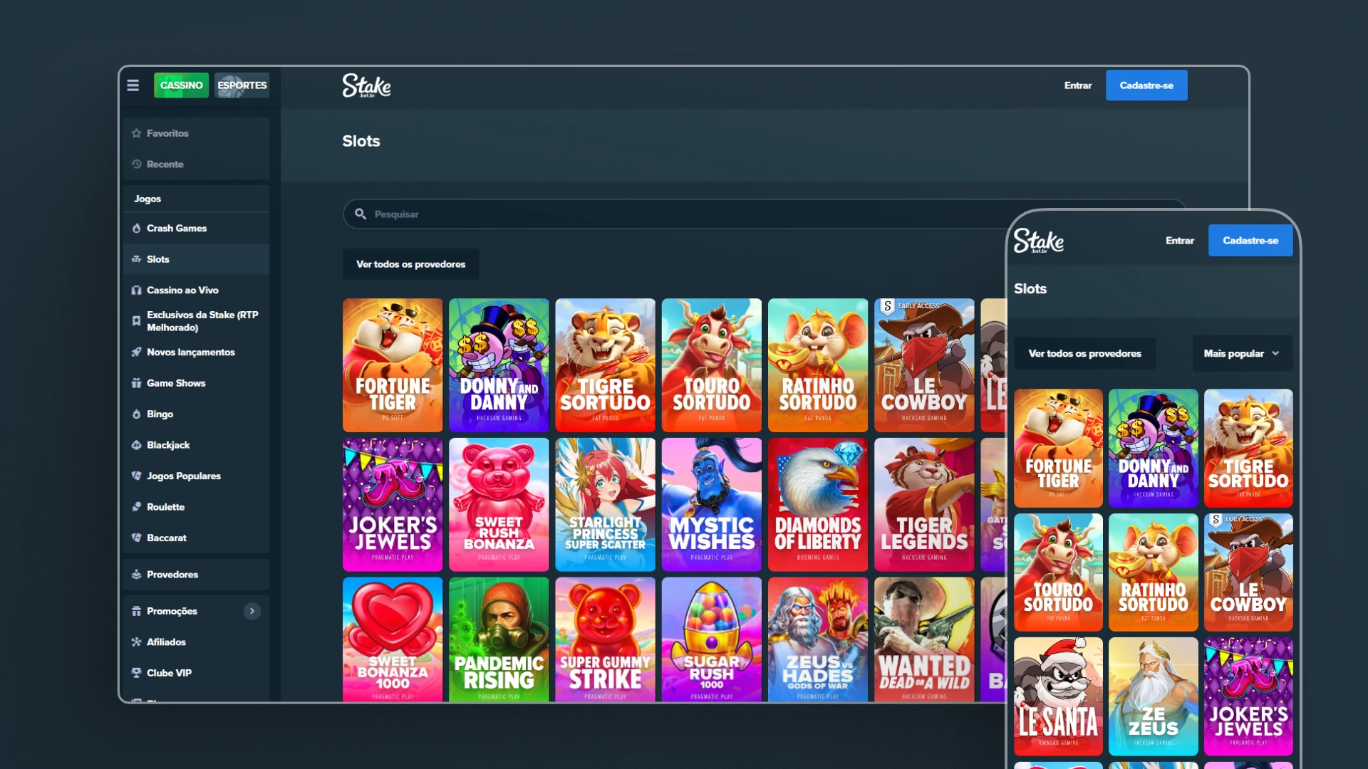imagem ilustrativa stake