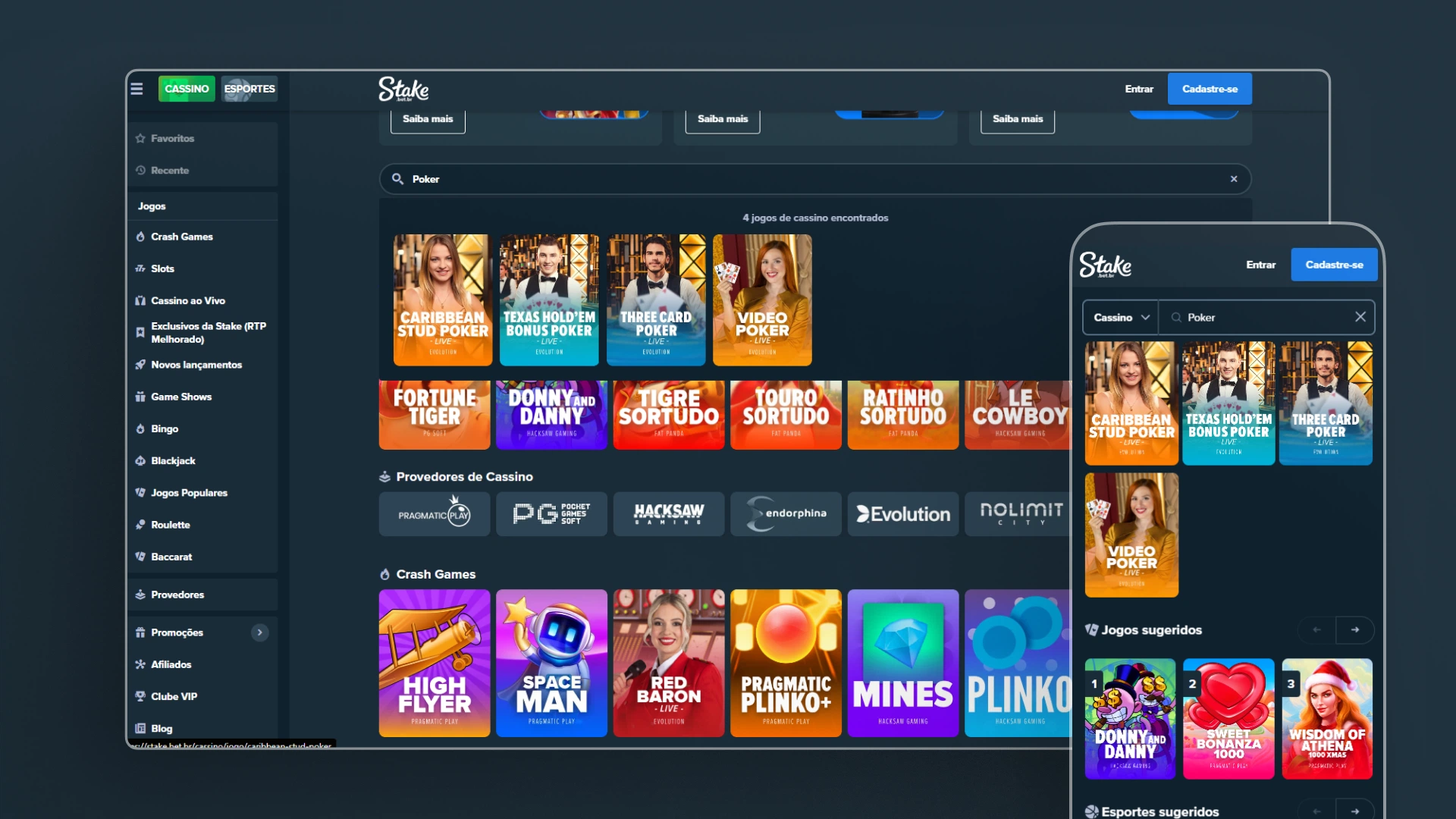 imagem ilustrativa stake