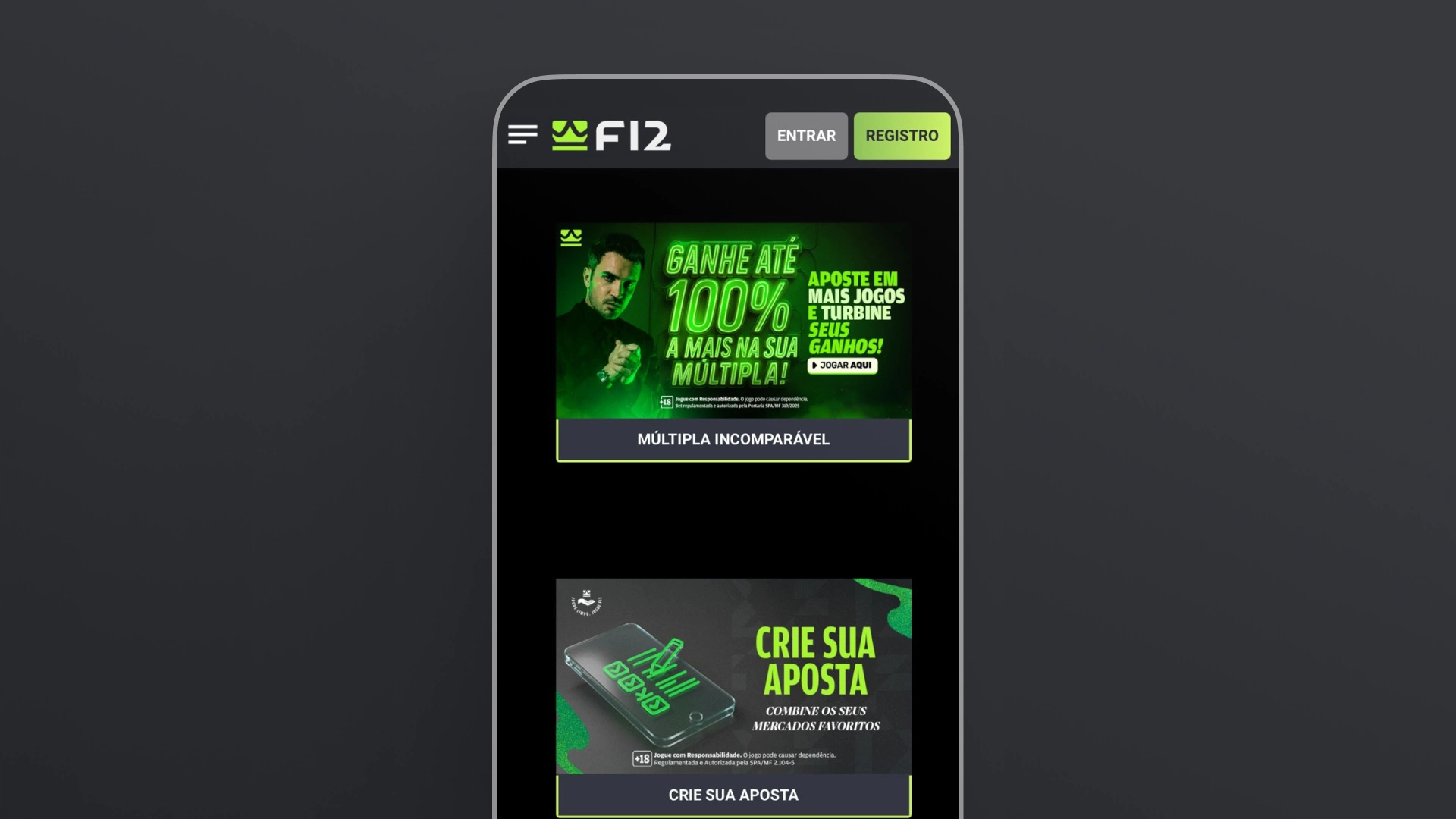 screenshot mobile bonus e promoçoes f12bet