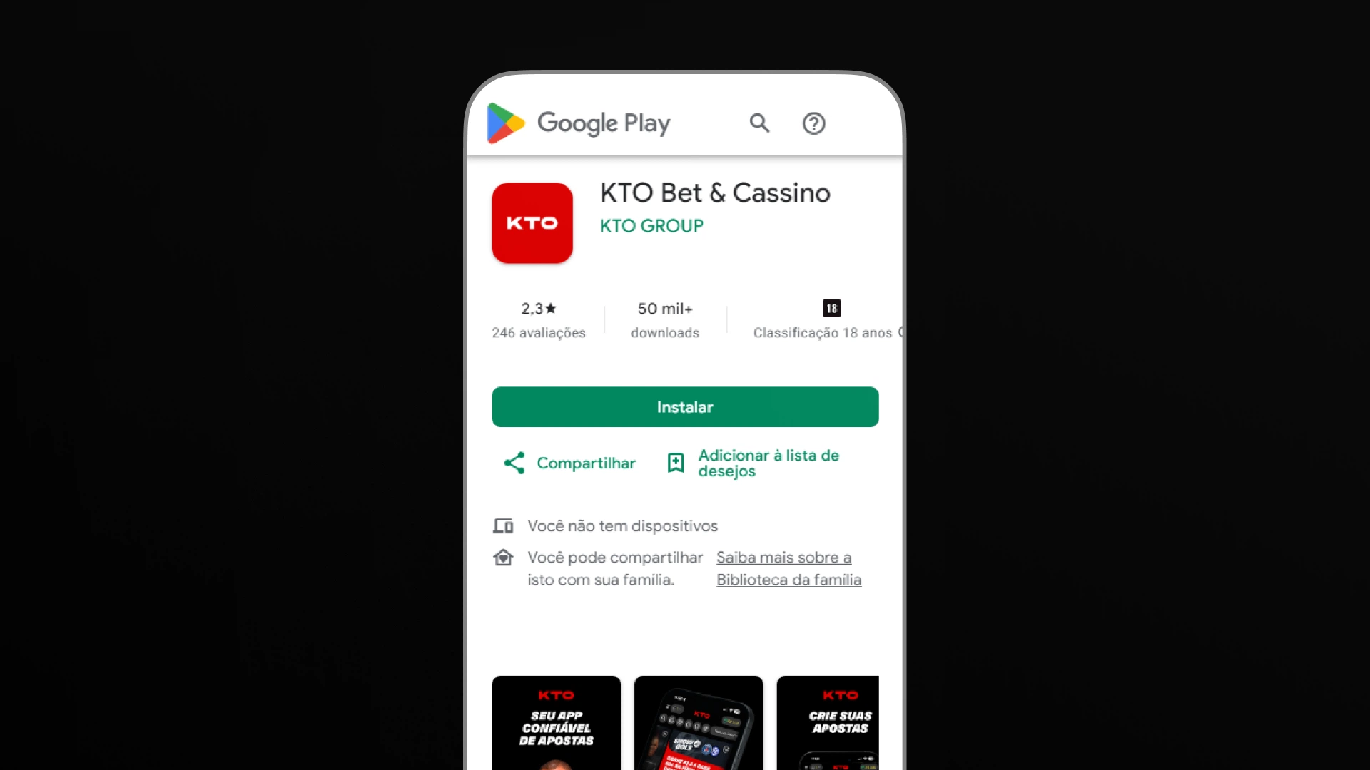 screenshot mobile download app kto