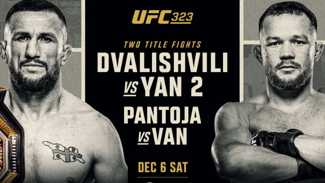 Ufc 323 Roster UFC 323: Dvalishvili vs Yan 2: confira a programação completa