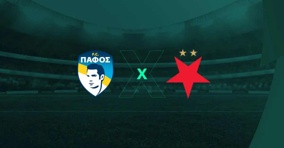 Escudos Pafos x Slavia Praga