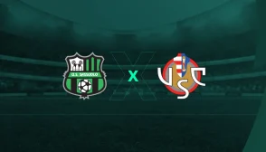 Escudos Sassuolo x Cremonese
