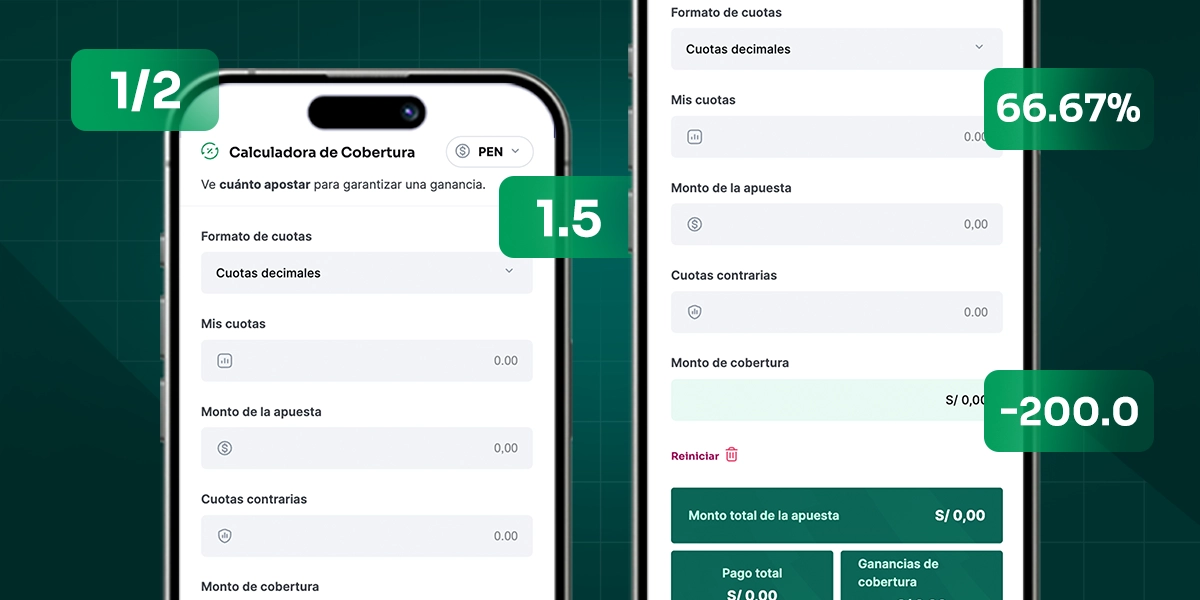 La imagen muestra la calculadora de Valor Esperado