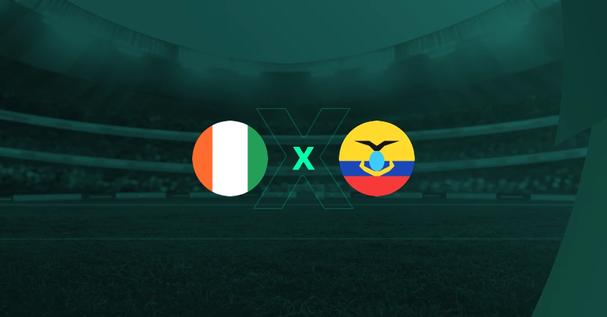 Costa do Marfim x Equador Palpite – Horário, Escalações e Onde Assistir Hoje 14/06