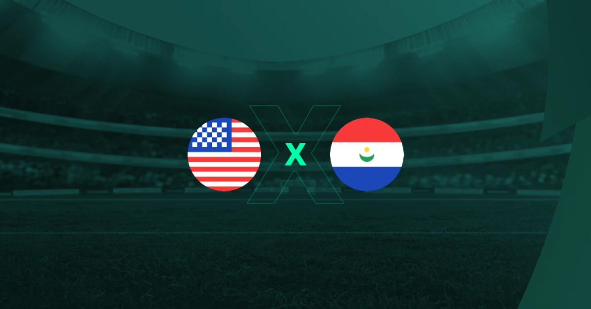 EUA x Paraguai Palpite – Horário, Escalações e Onde Assistir Hoje 12/06