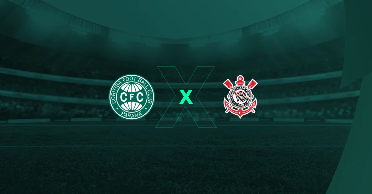 Imagem ilustrativa sobre Coritiba x Corinthians promete clássico equilibrado: odds, escalações e onde assistir