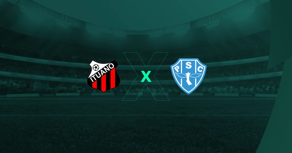 Imagem ilustrativa sobre Ituano x Paysandu: clássico de Série C, veja onde assistir e quem entra