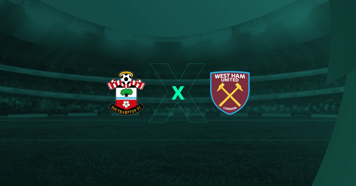 Imagem ilustrativa sobre Southampton x West Ham: Análise, escalações e onde assistir no dia 25/08/2026