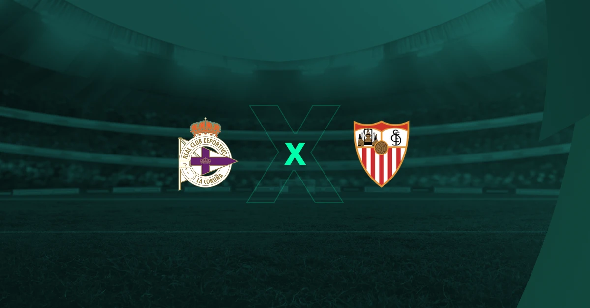 Imagem ilustrativa sobre Deportivo A Coruña x Sevilla tem transmissão ao vivo, horário e escalações; Sevilla lidera nas apostas