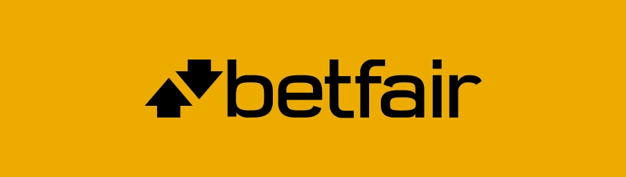 la imagen muestra el logotipo de Betfair sobre un fondo amarillo