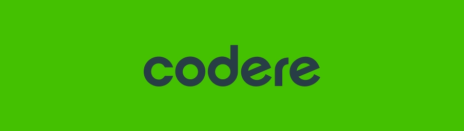 la imagen muestra el logotipo de Codere sobre un fondo verde