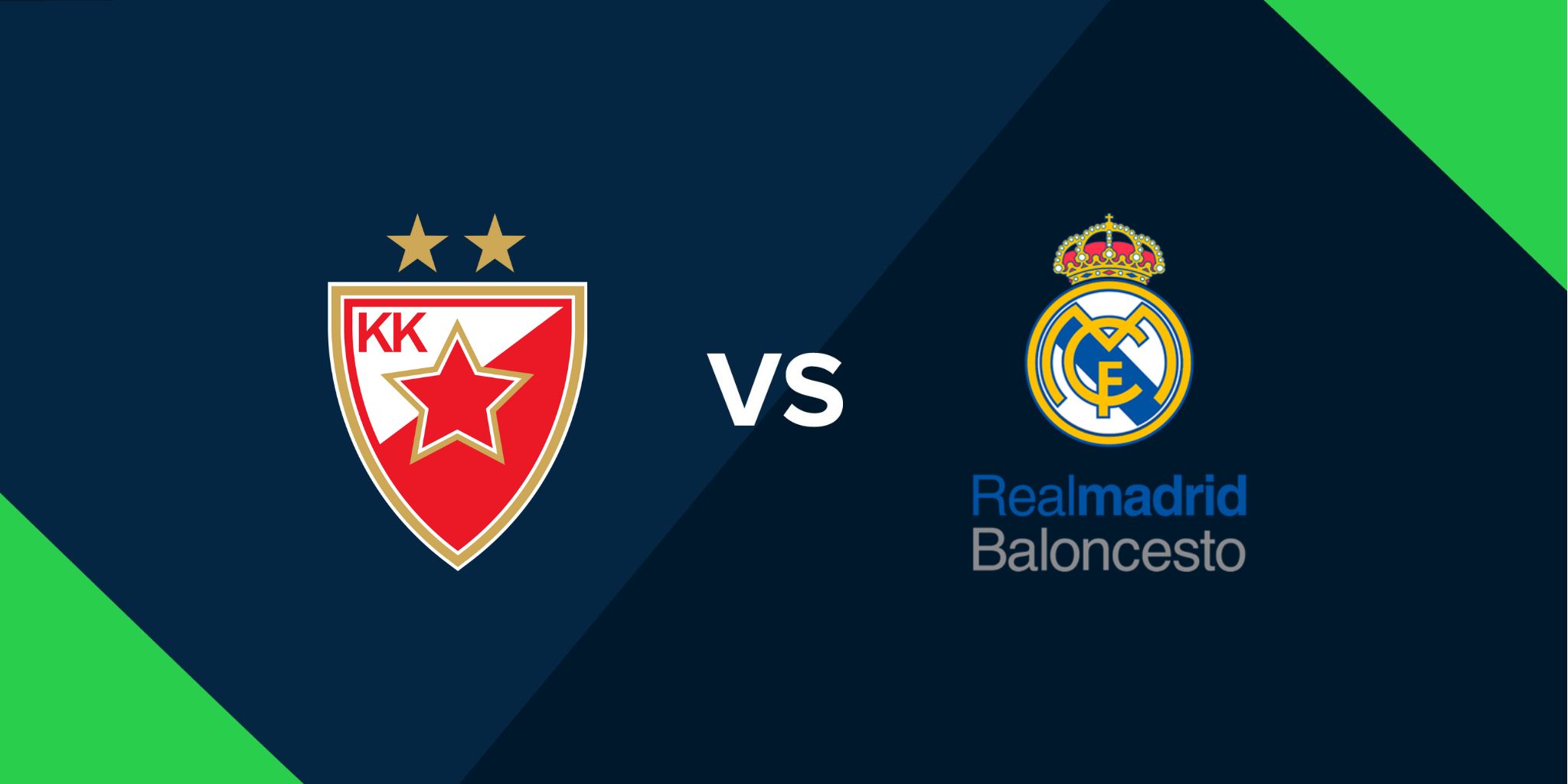 Crvena Zvezda x Real Madrid basquete 19/12/2023