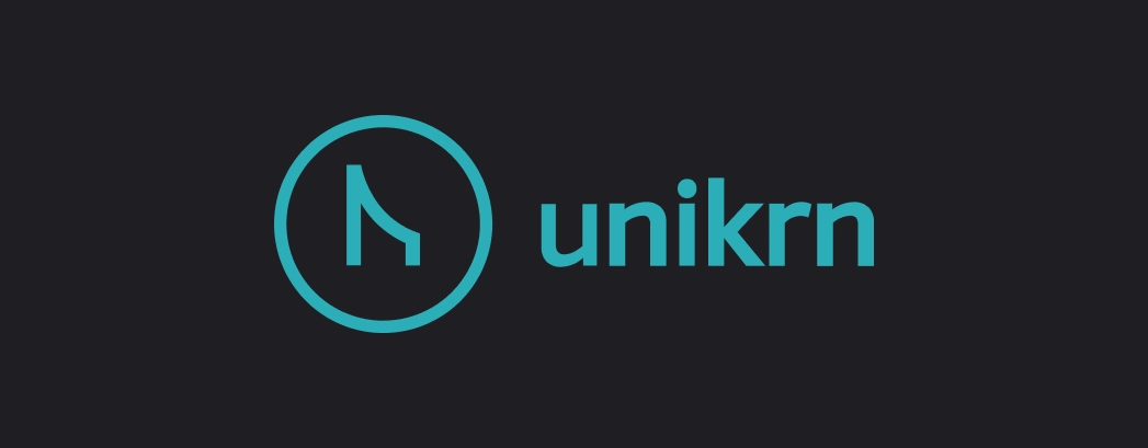 imagem mostra logo do Unikrn em um fundo cinza