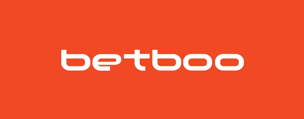 imagem mostra logo da Betboo em um fundo laranjado