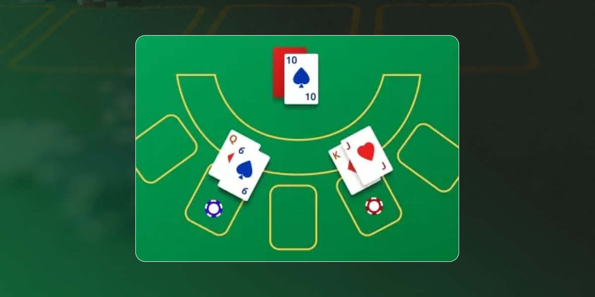 Imagem mostra fichas e cartas reveladas