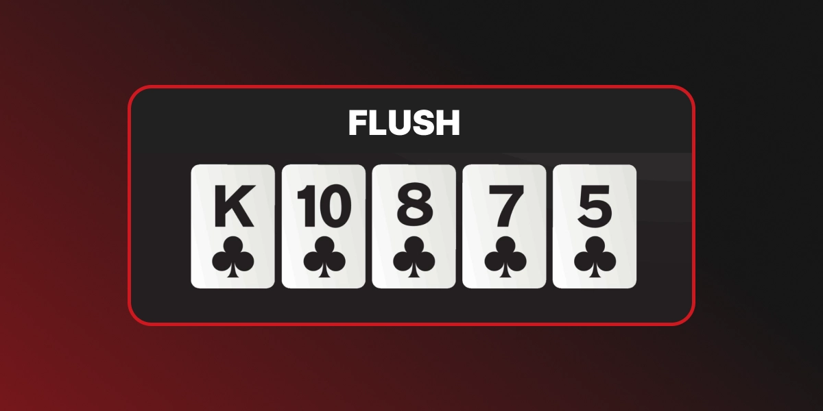 Imagem poker flush