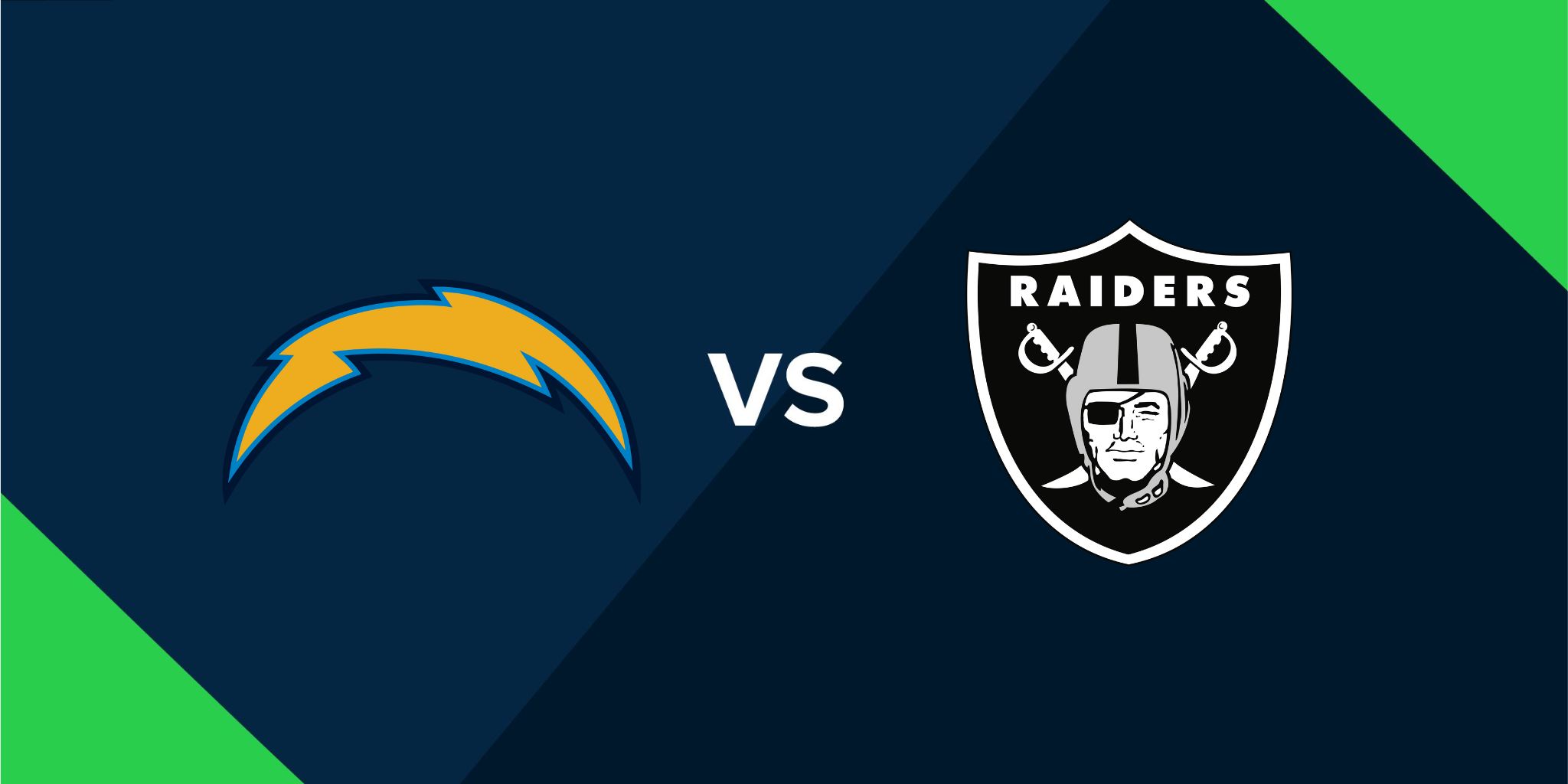 Assista a Chargers x Raiders ao vivo