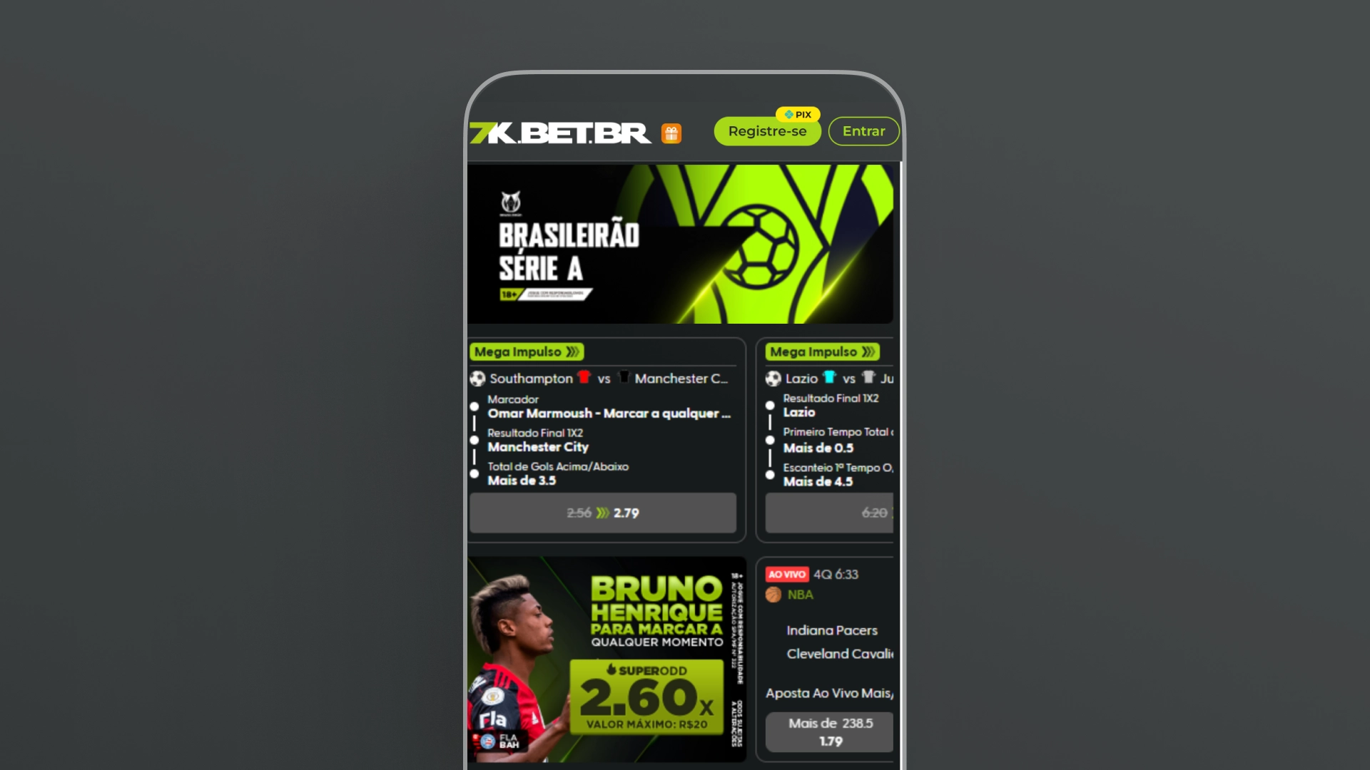 imagem Apostas Esportivas Bet7k