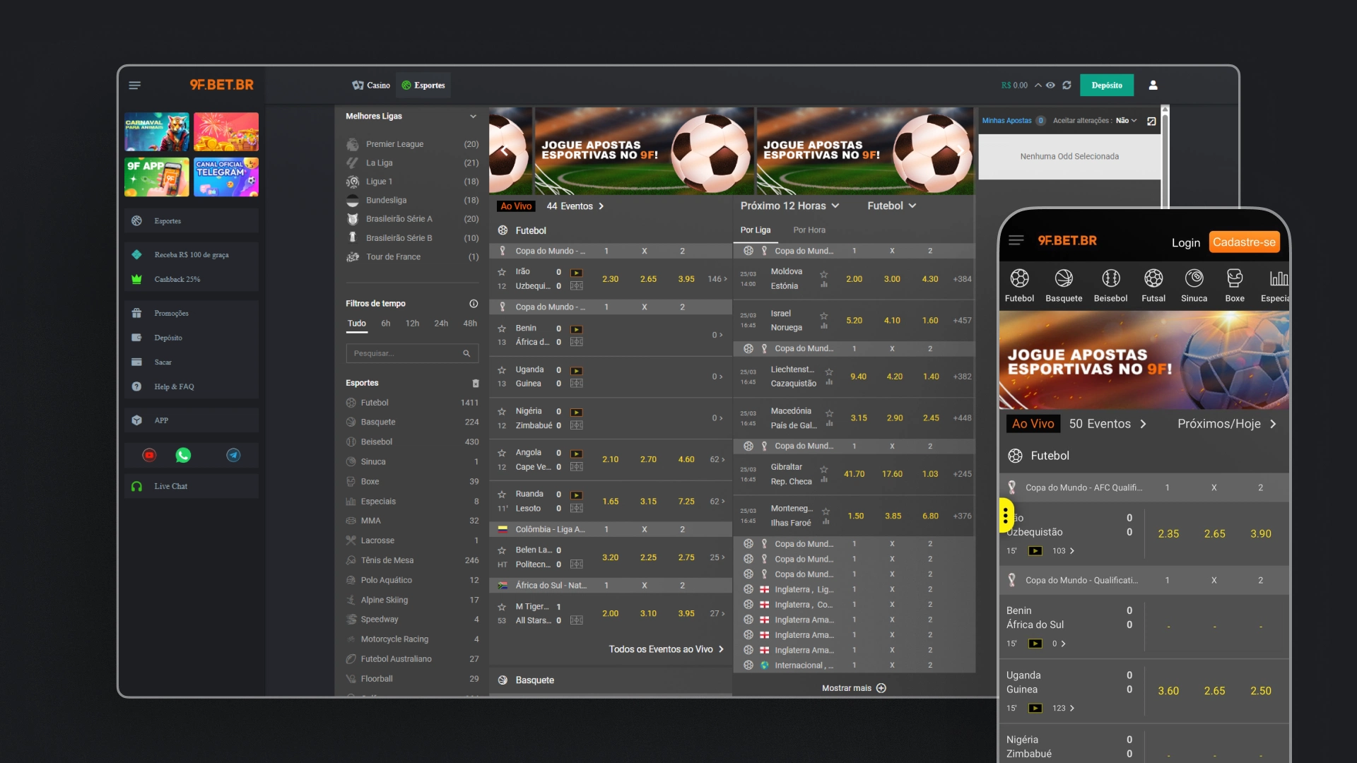 imagem captura futebol ao vivo 9f bet