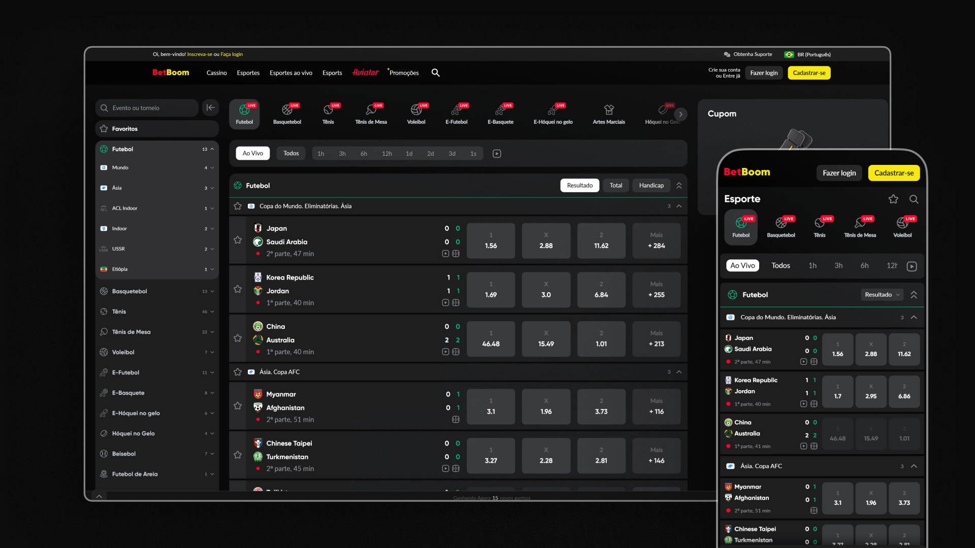 imagem captura futebol ao vivo betboom
