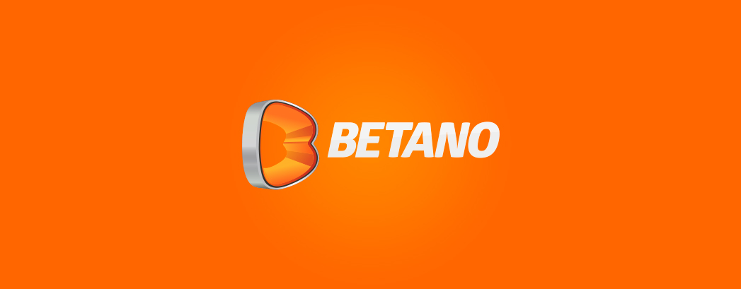 imagem mostra logo da Betano em um fundo laranja