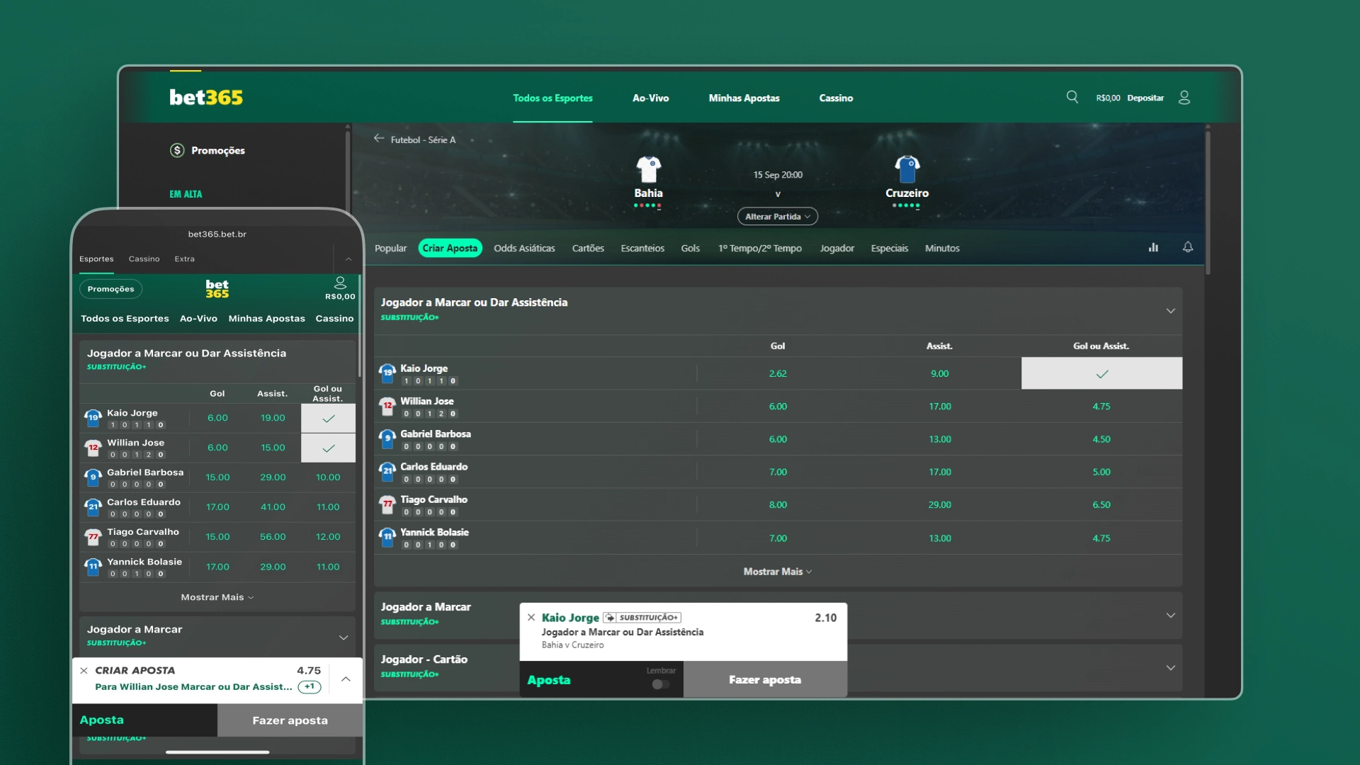 imagem criar aposta passo 03 bet365