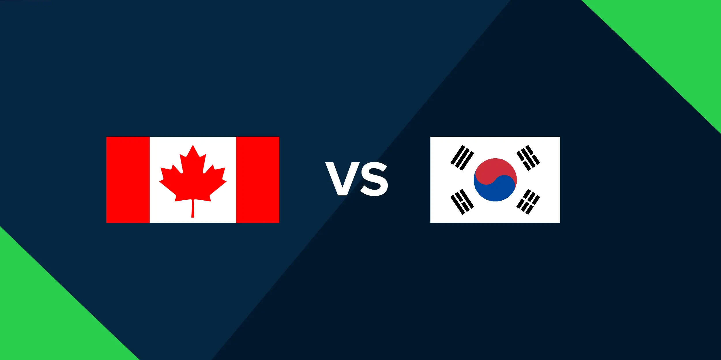 Canadá x Coreia do Sul AO VIVO: onde assistir ao jogo em tempo