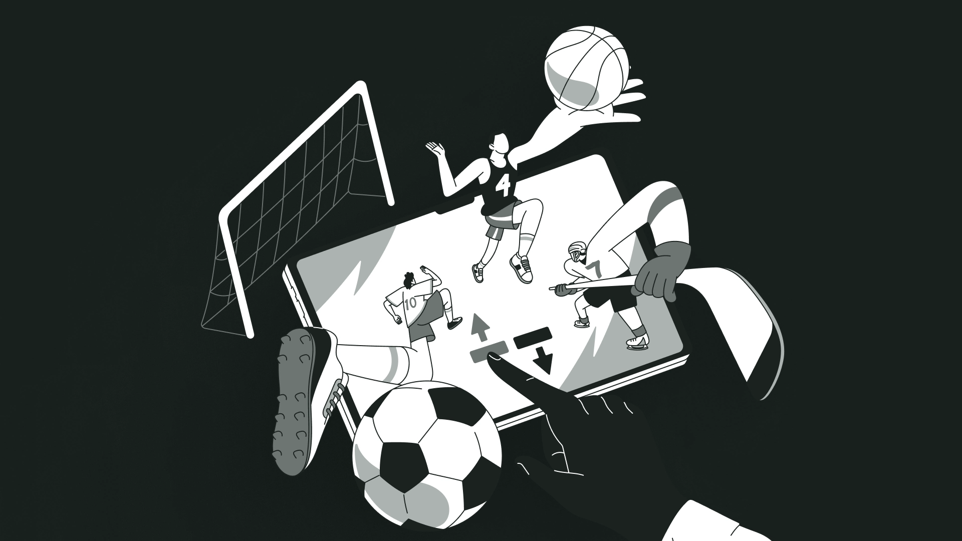 Imagem ilustrativa modalidades esportivas 7games