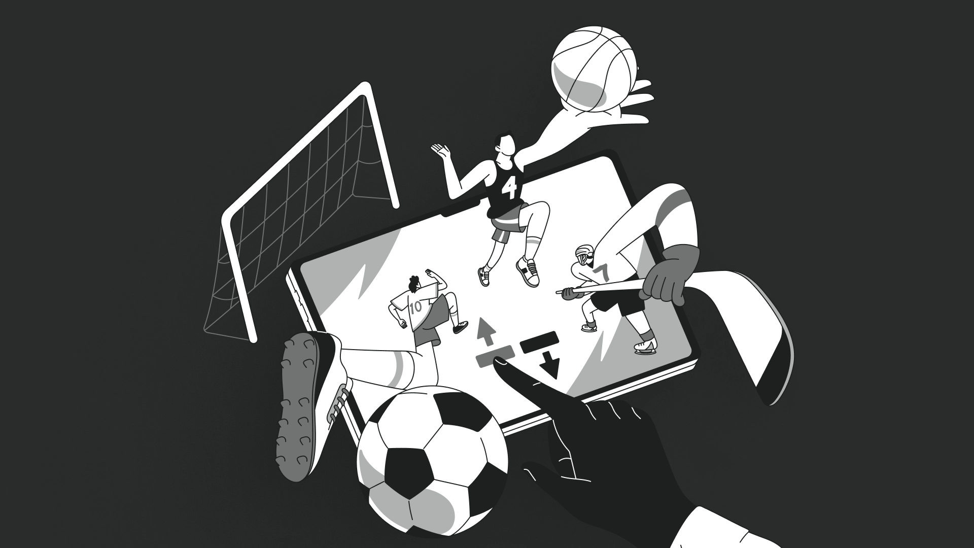 imagem ilustrativa modalidades esportivas Afun
