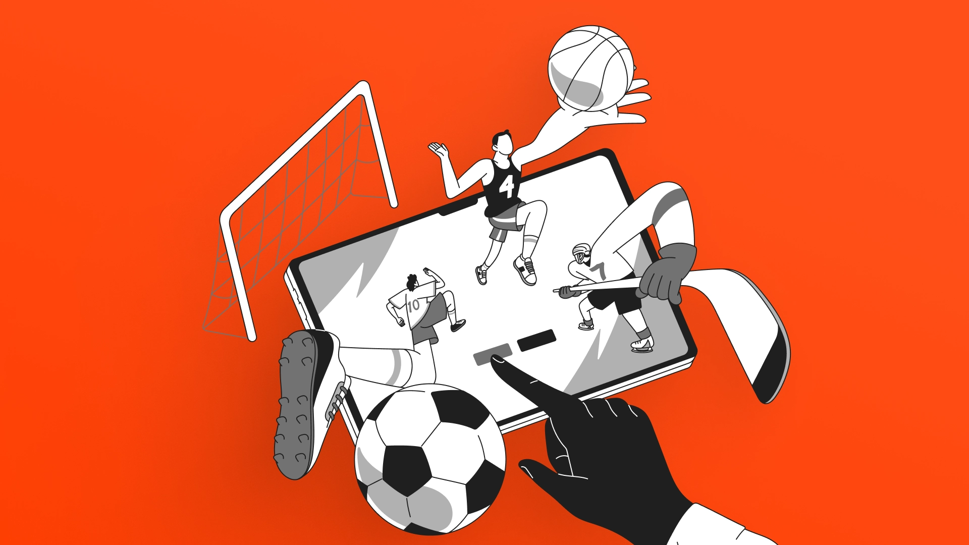 imagem ilustrativa modalidades esportivas Betano