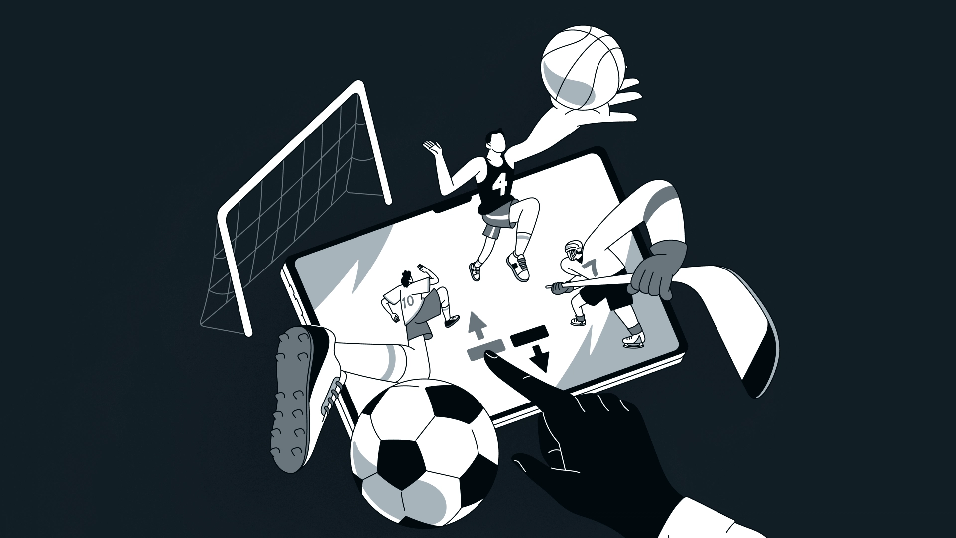 imagem ilustrativa modalidades esportivas Cbet