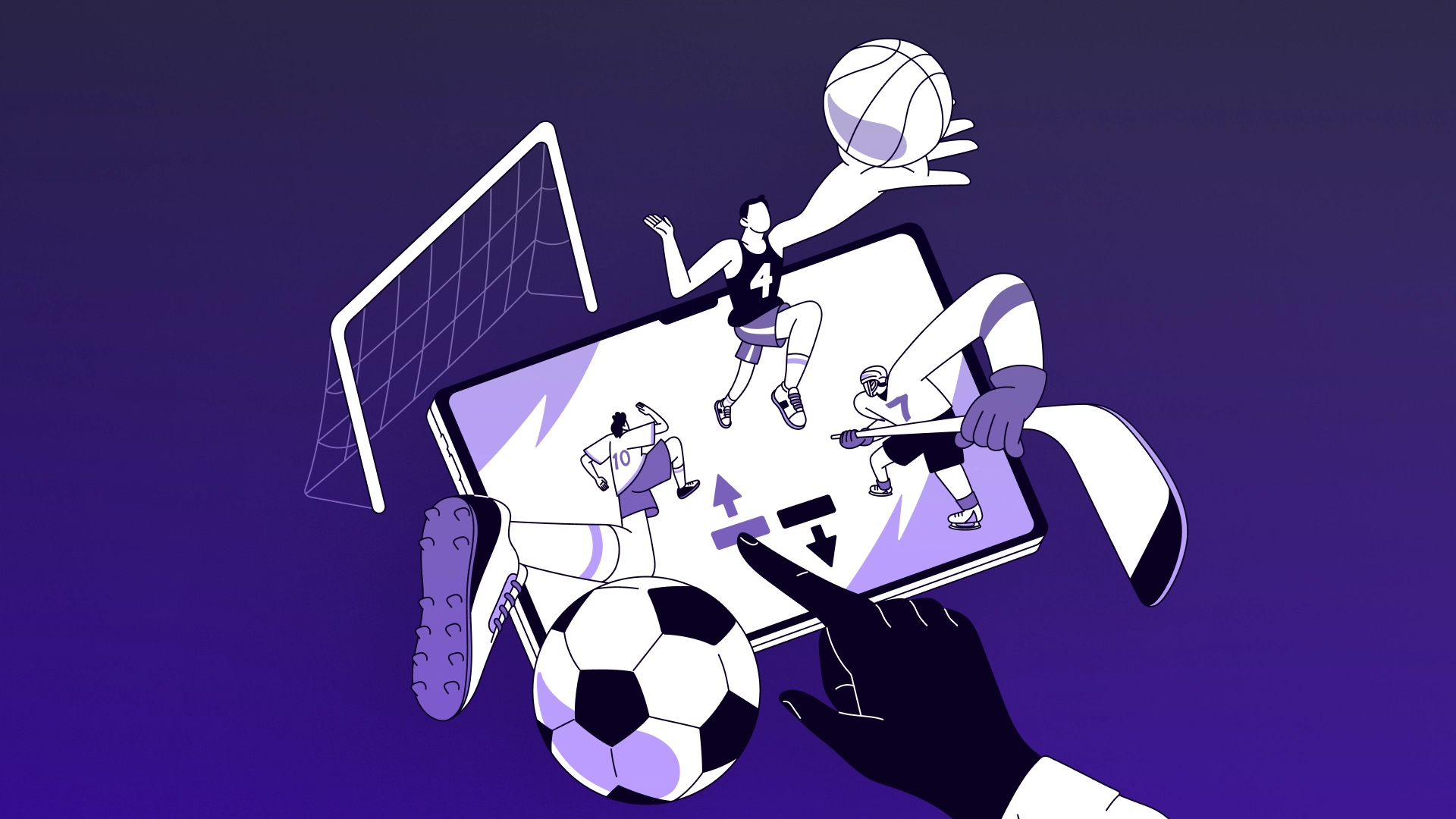 imagem ilustrativa modalidades esportivas MultiBet