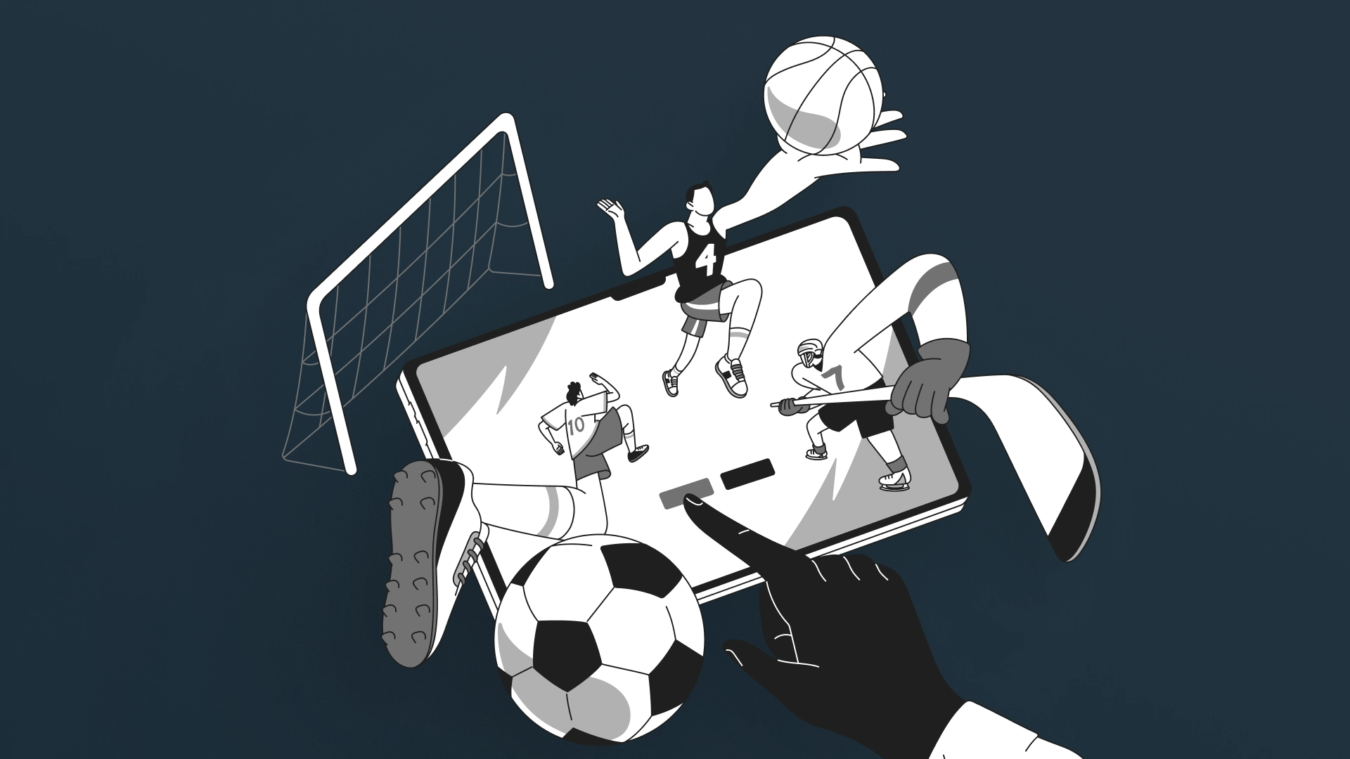 imagem ilustrativa modalidades esportivas Stake