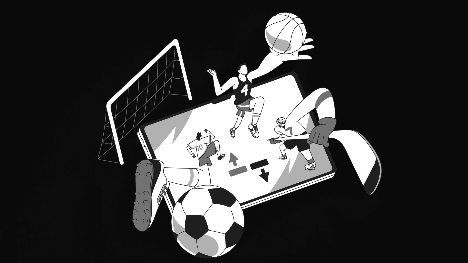 imagem ilustrativa modalidades esportivas betboom
