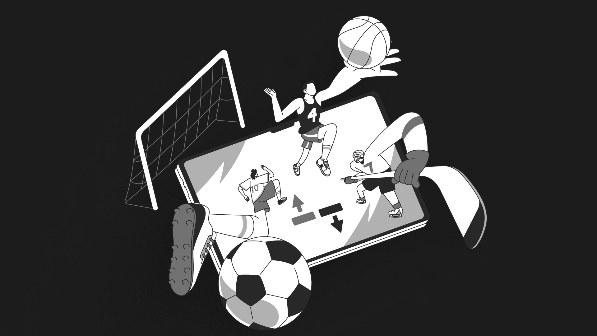 imagem ilustrativa modalidades esportivas betfast