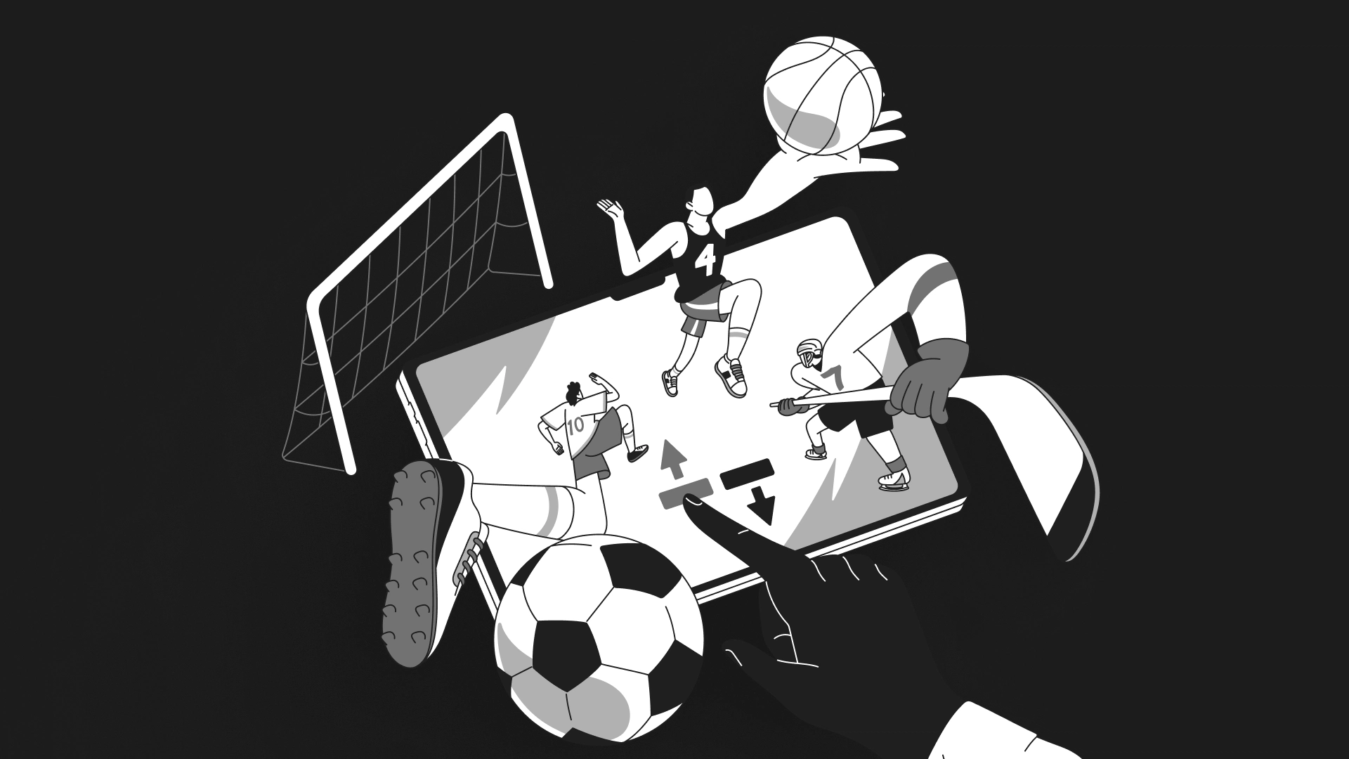 imagem ilustrativa modalidades esportivas betfast
