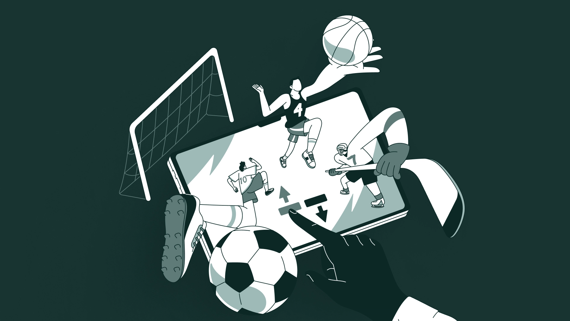 imagem ilustrativa modalidades esportivas caesars