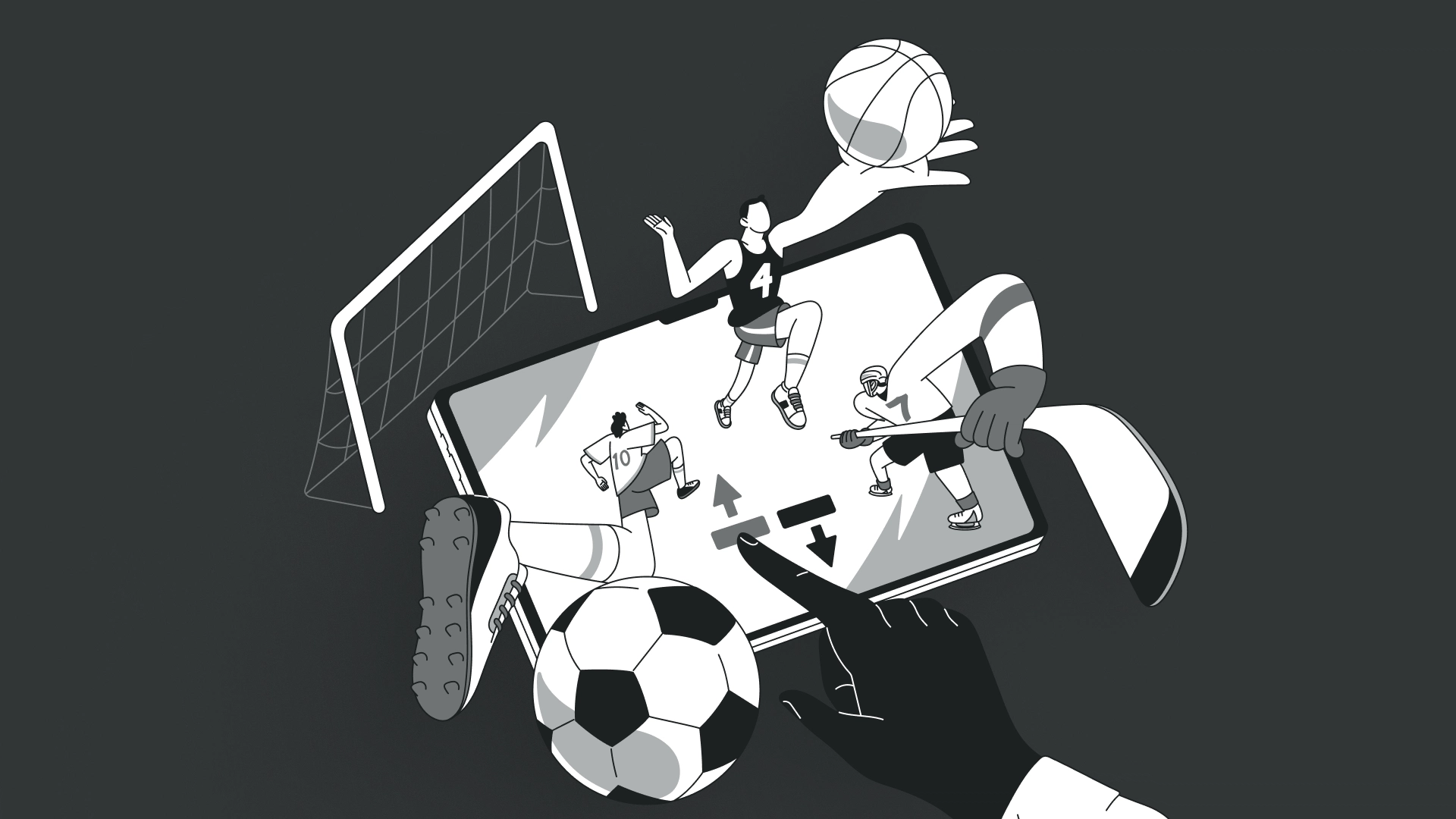 Imagem ilustrativa modalidades esportivas esportiva bet
