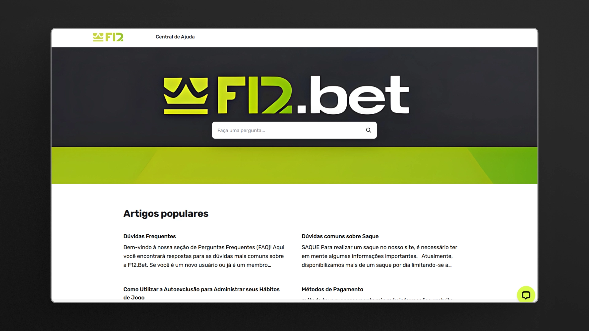 screenshot ajuda f12