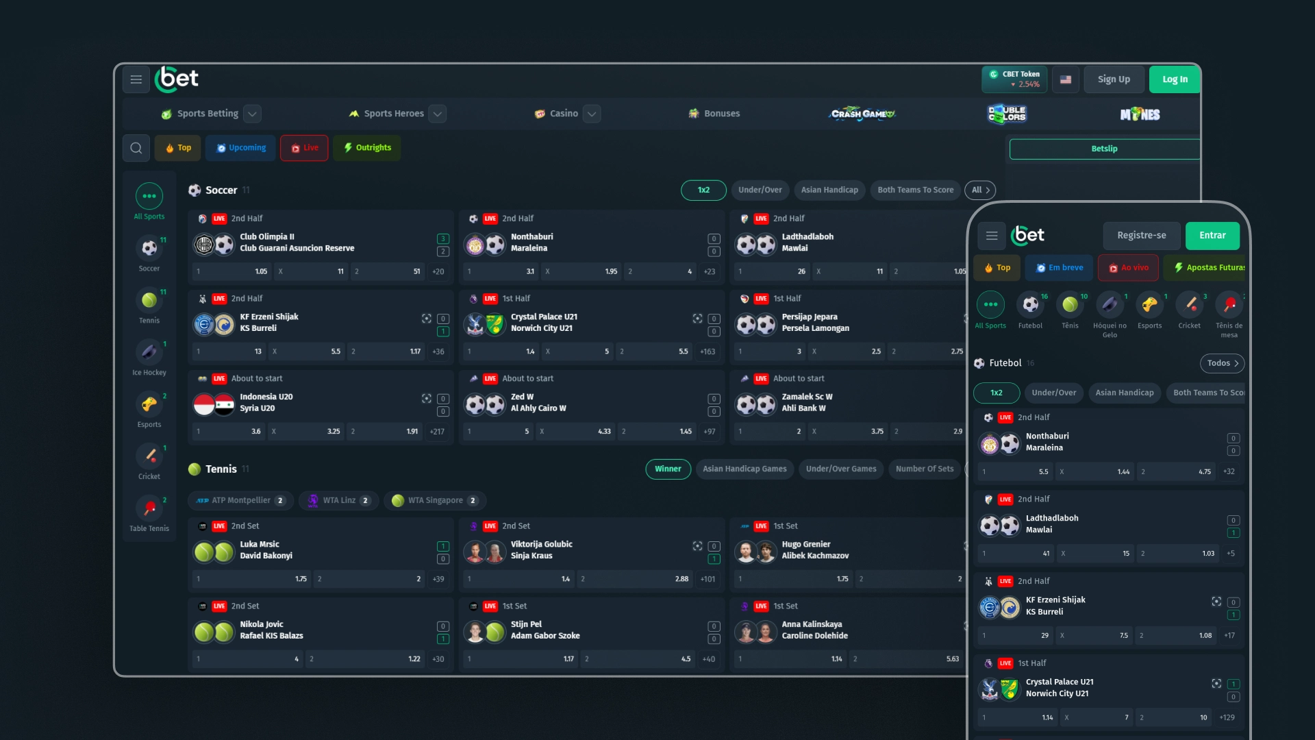 screenshot futebol ao vivo Cbet