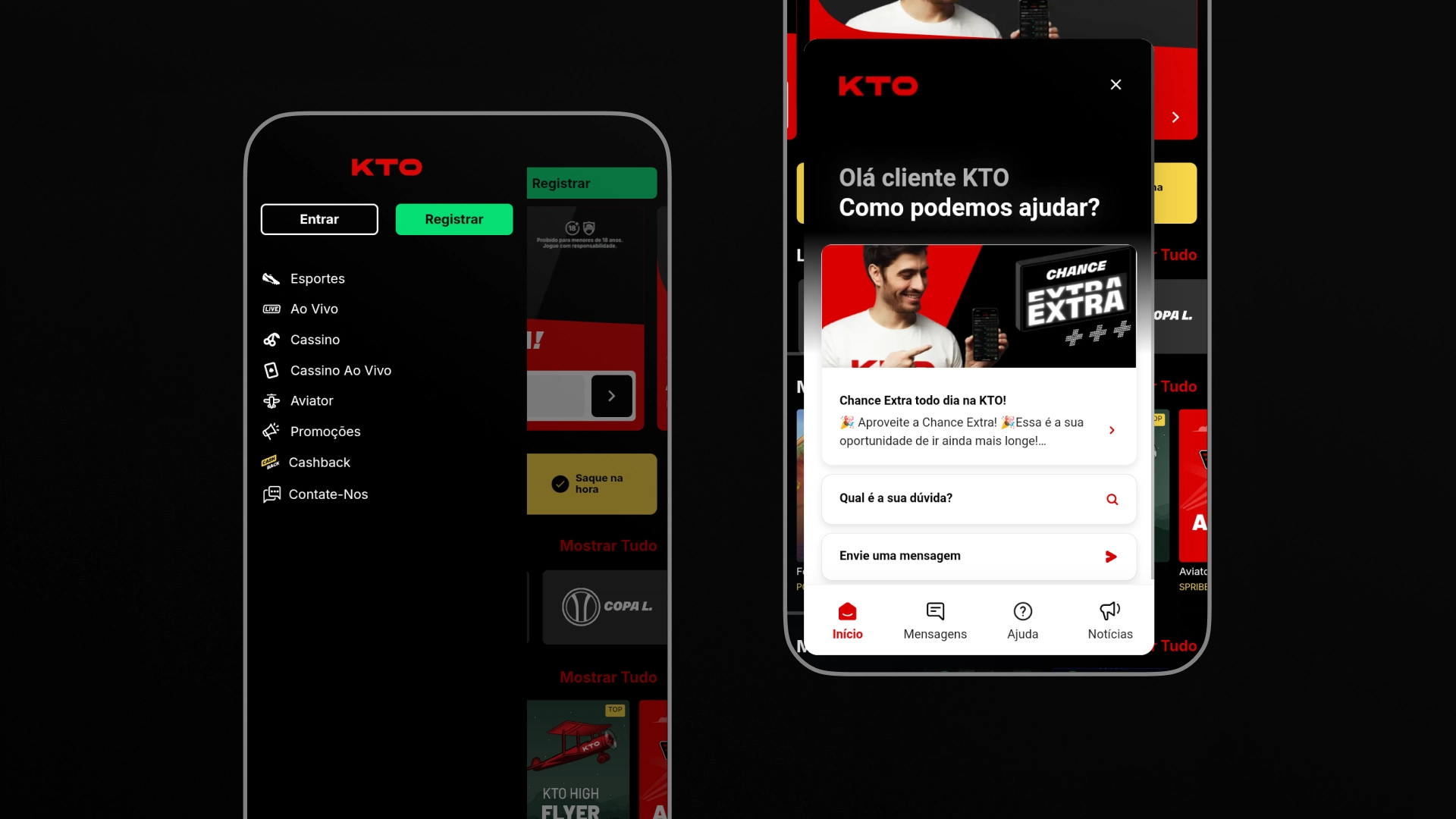 screenshot mobile ajuda kto
