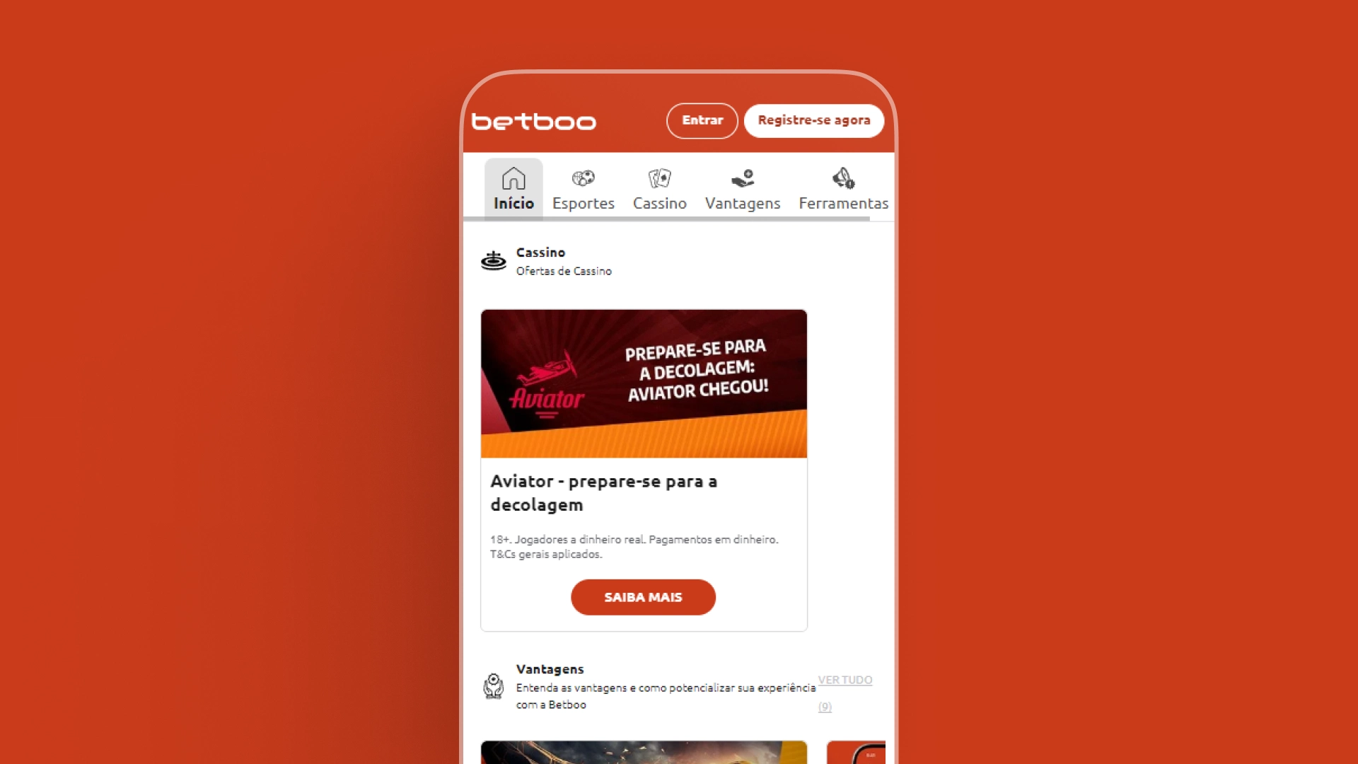 screenshot mobile bonus e promoçoes betboo
