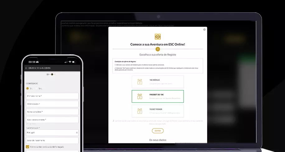 Análise à ESC Online - Ganha Bónus de Registo até 250€